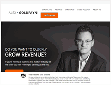 Tablet Screenshot of goldfayn.com
